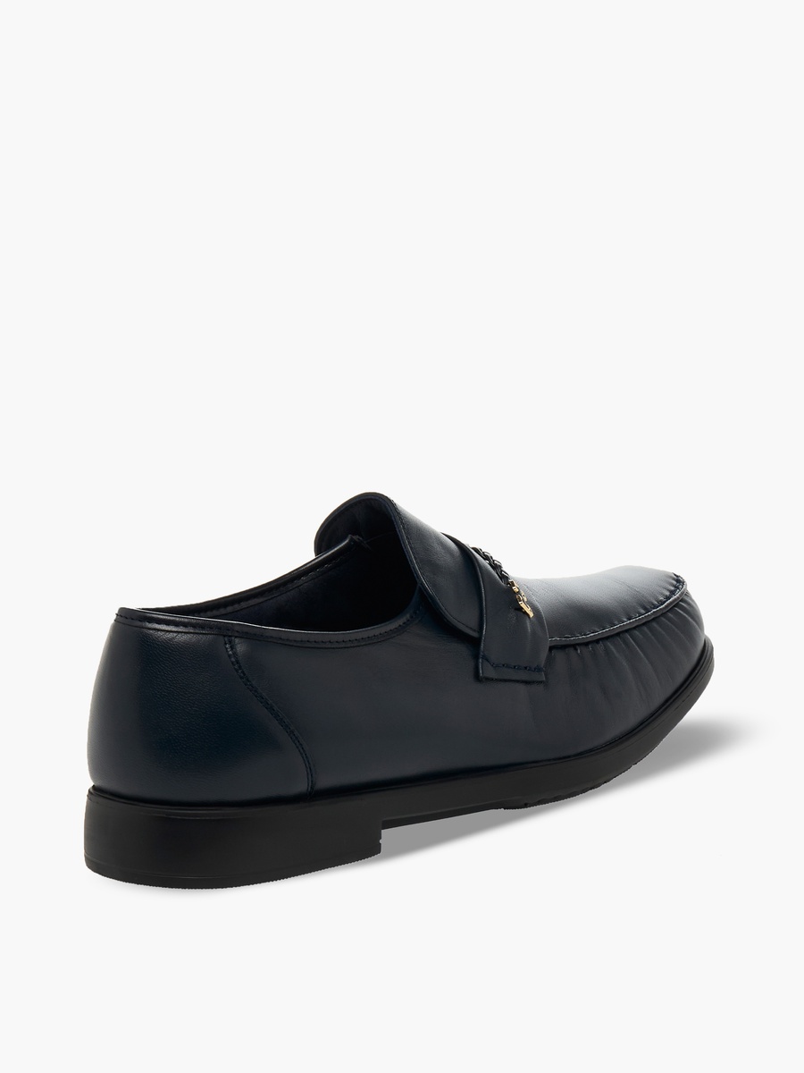 Men Slip-On Leather Loafers