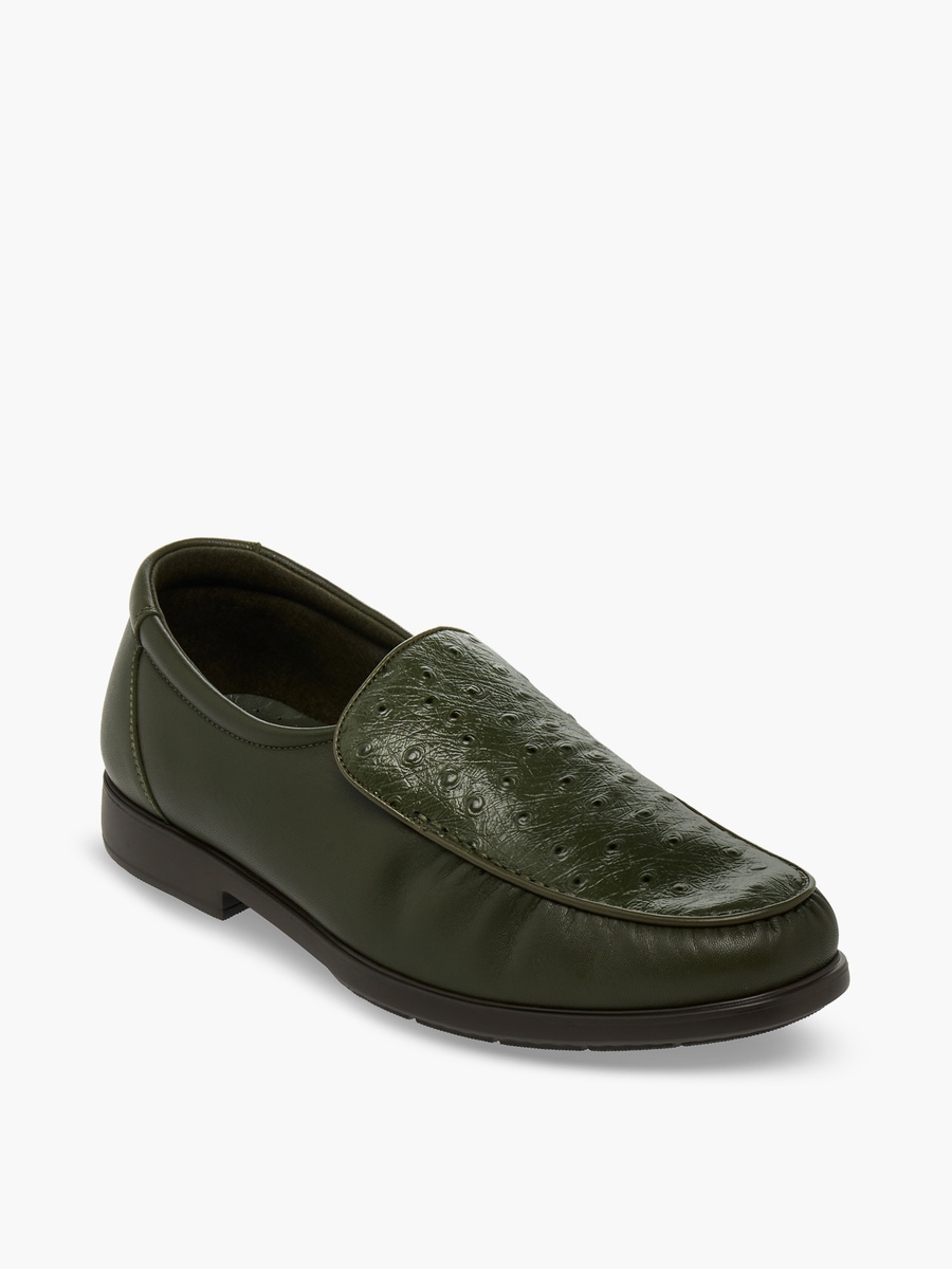 Men Slip-On Leather Loafers