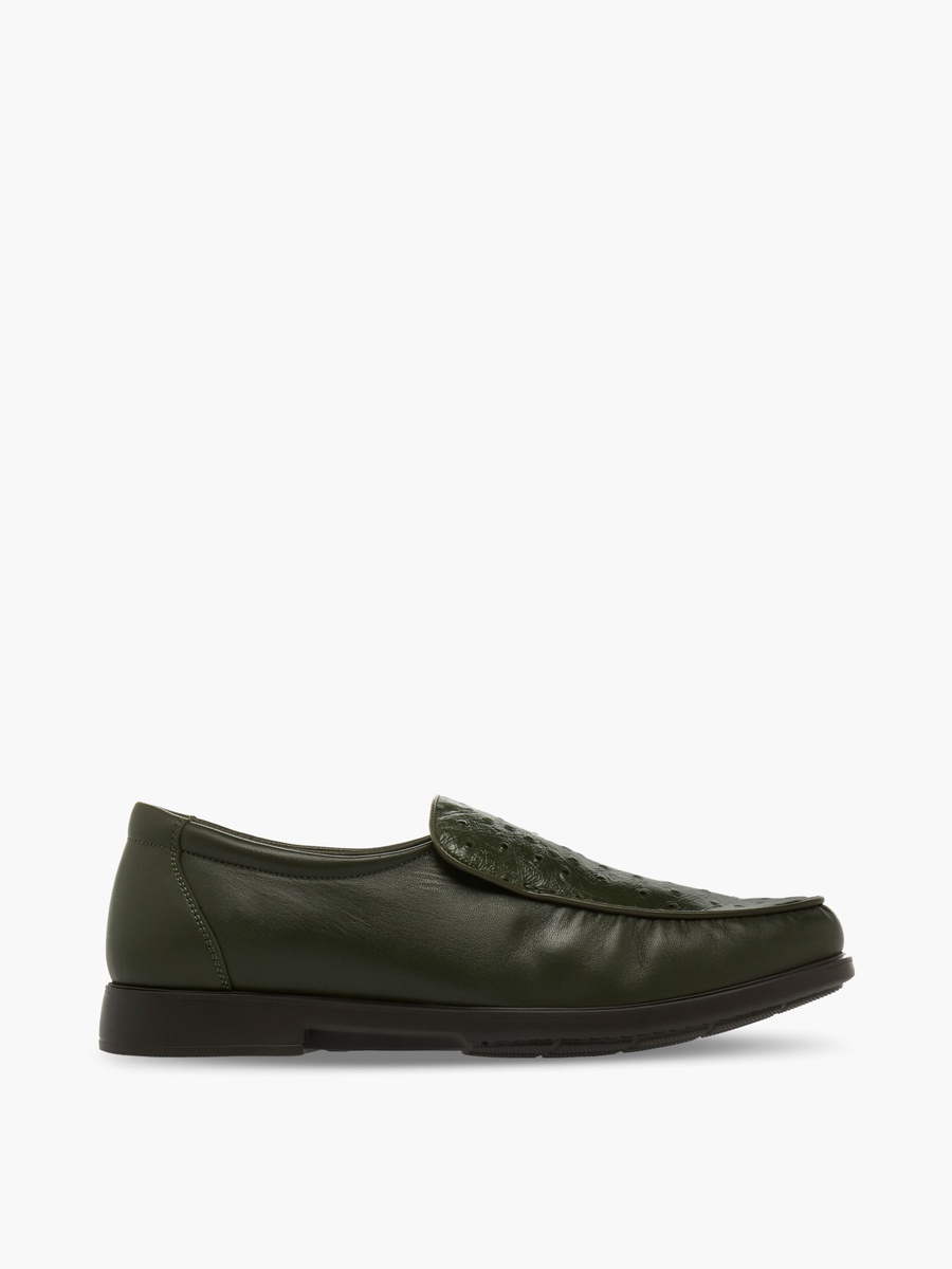 Men Slip-On Leather Loafers