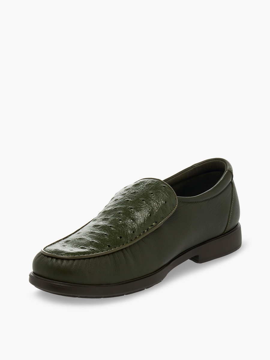 Men Slip-On Leather Loafers