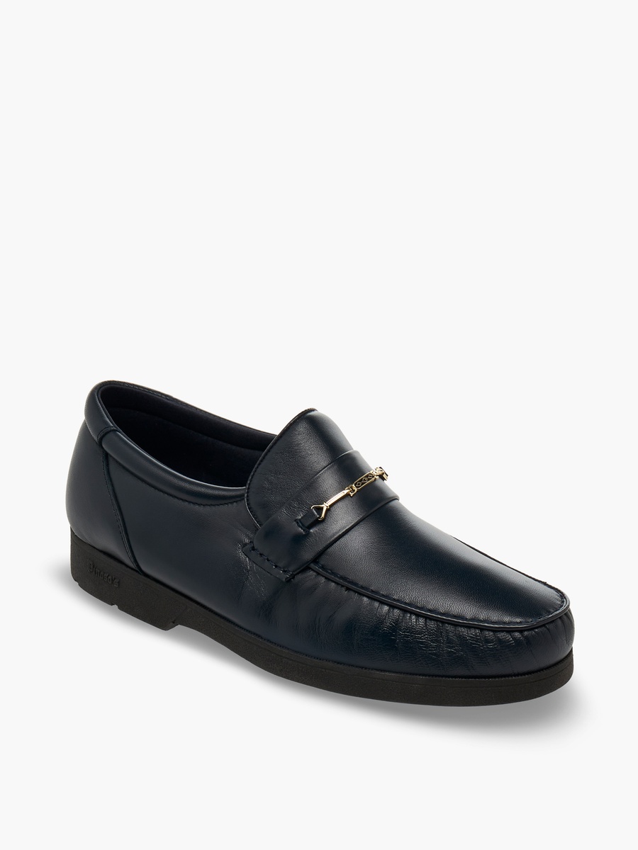 Men Slip-On Leather Loafers