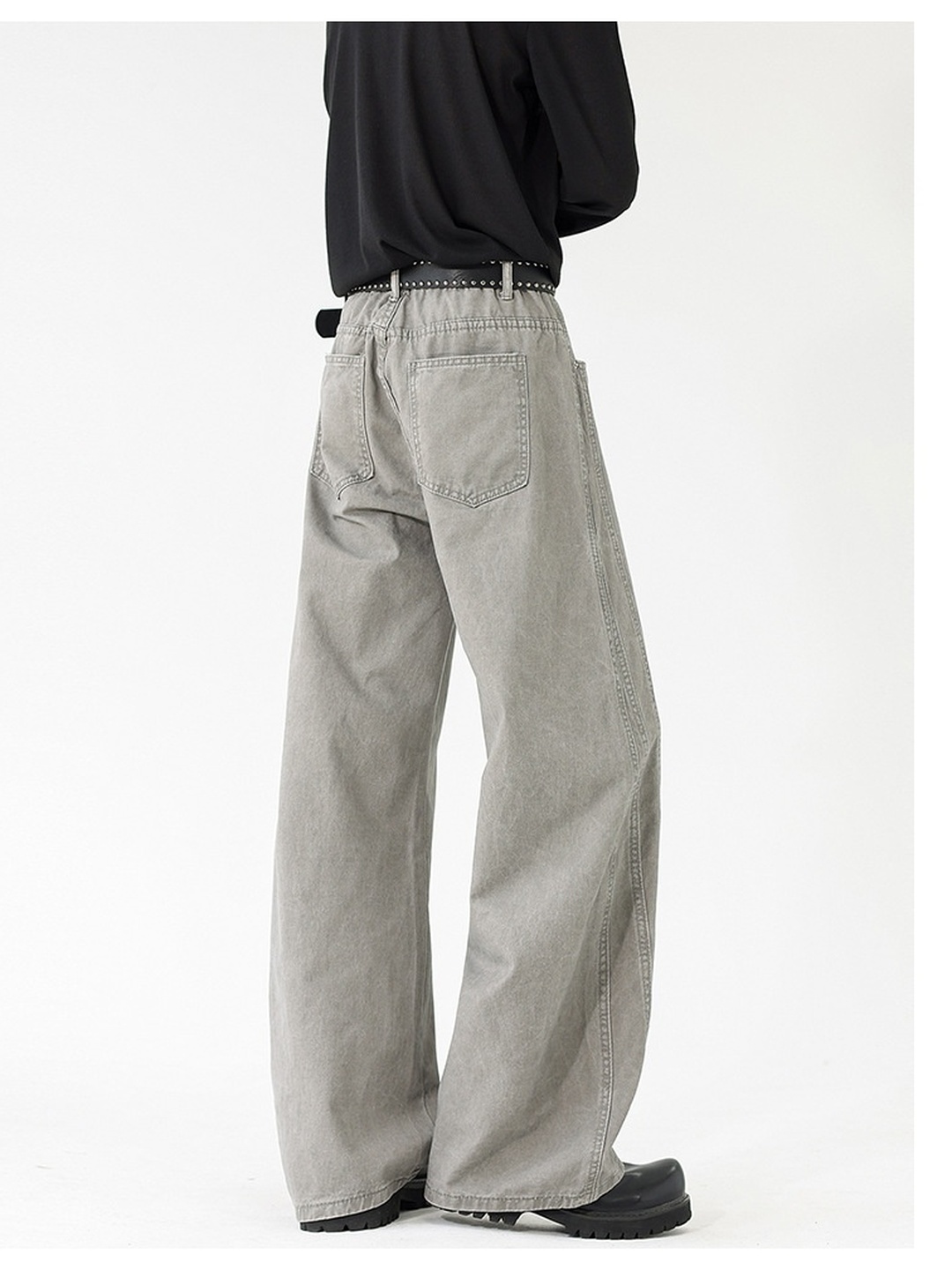 Men Loose Straight Leg Pants