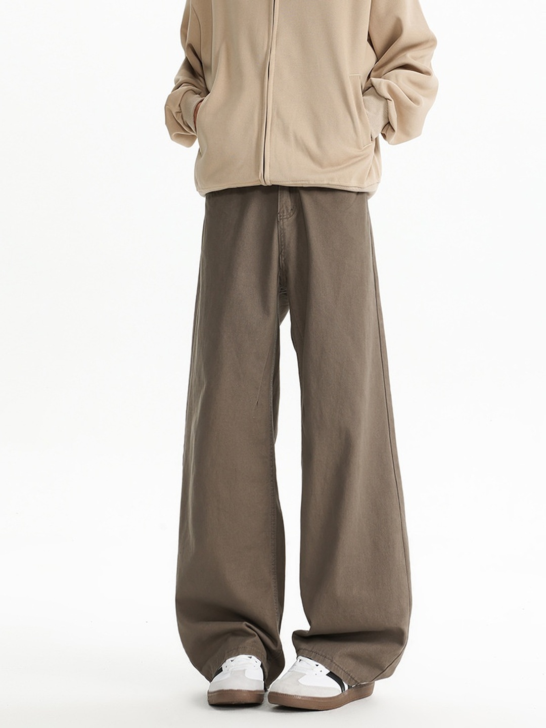 Men Loose Straight Leg Pants
