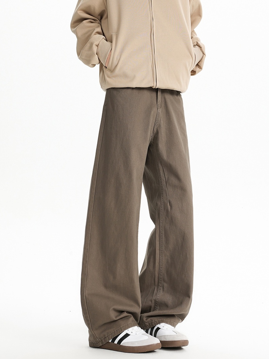 Men Loose Straight Leg Pants