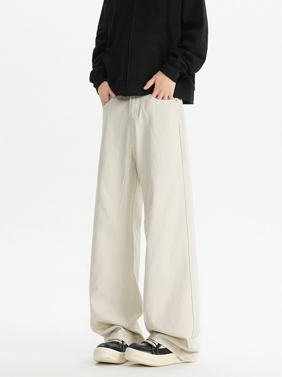 Men Straight Loose Trousers