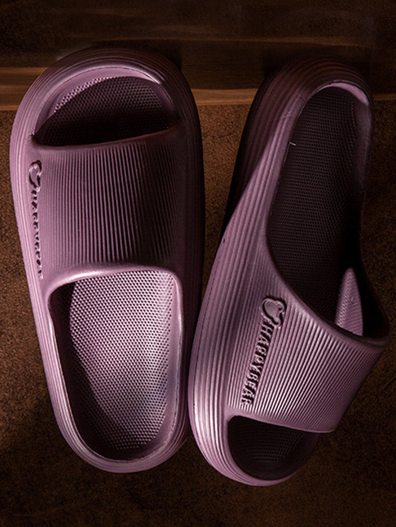 Purple Comfort Slides
