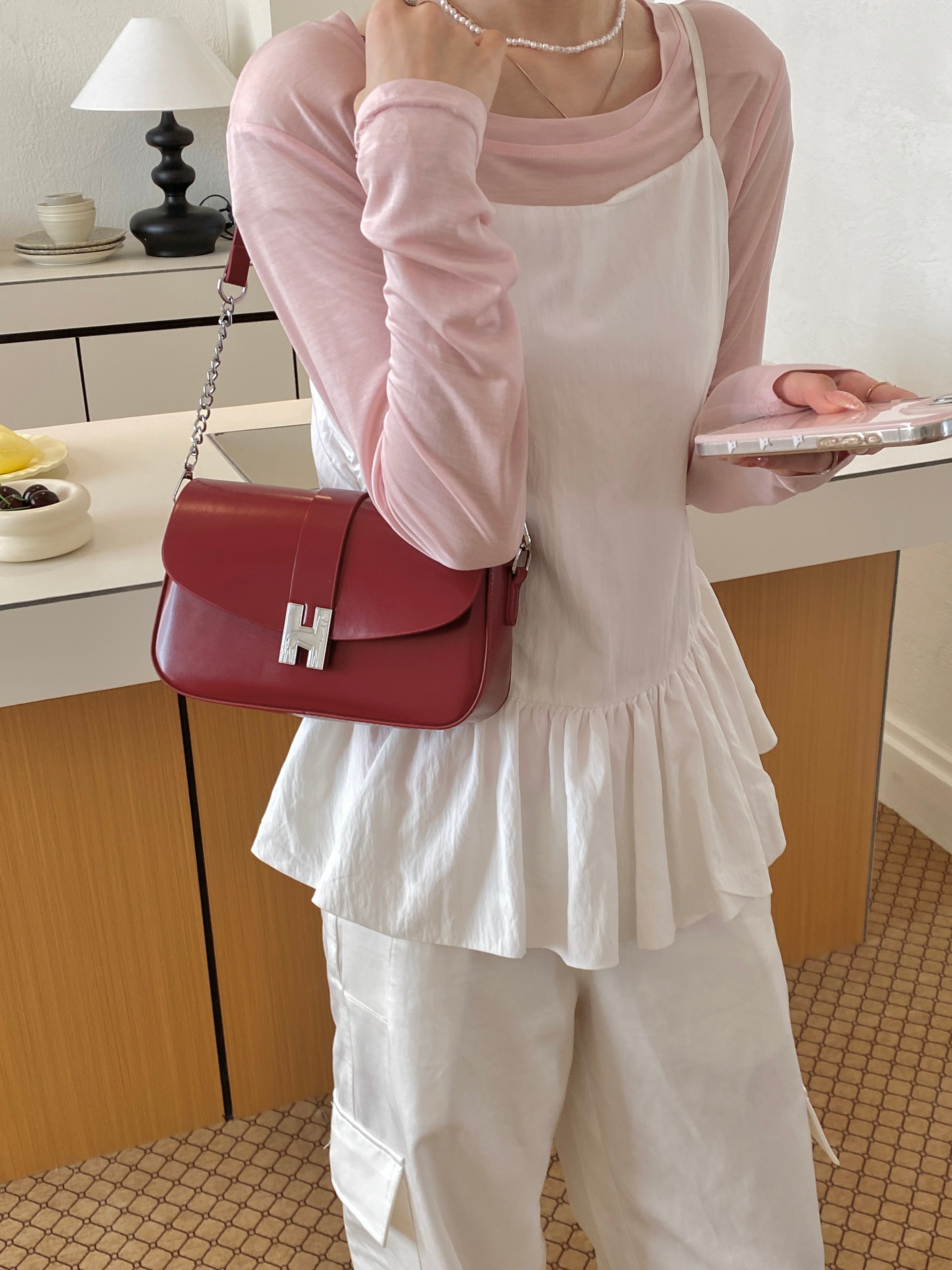 Red Shoulder Bag