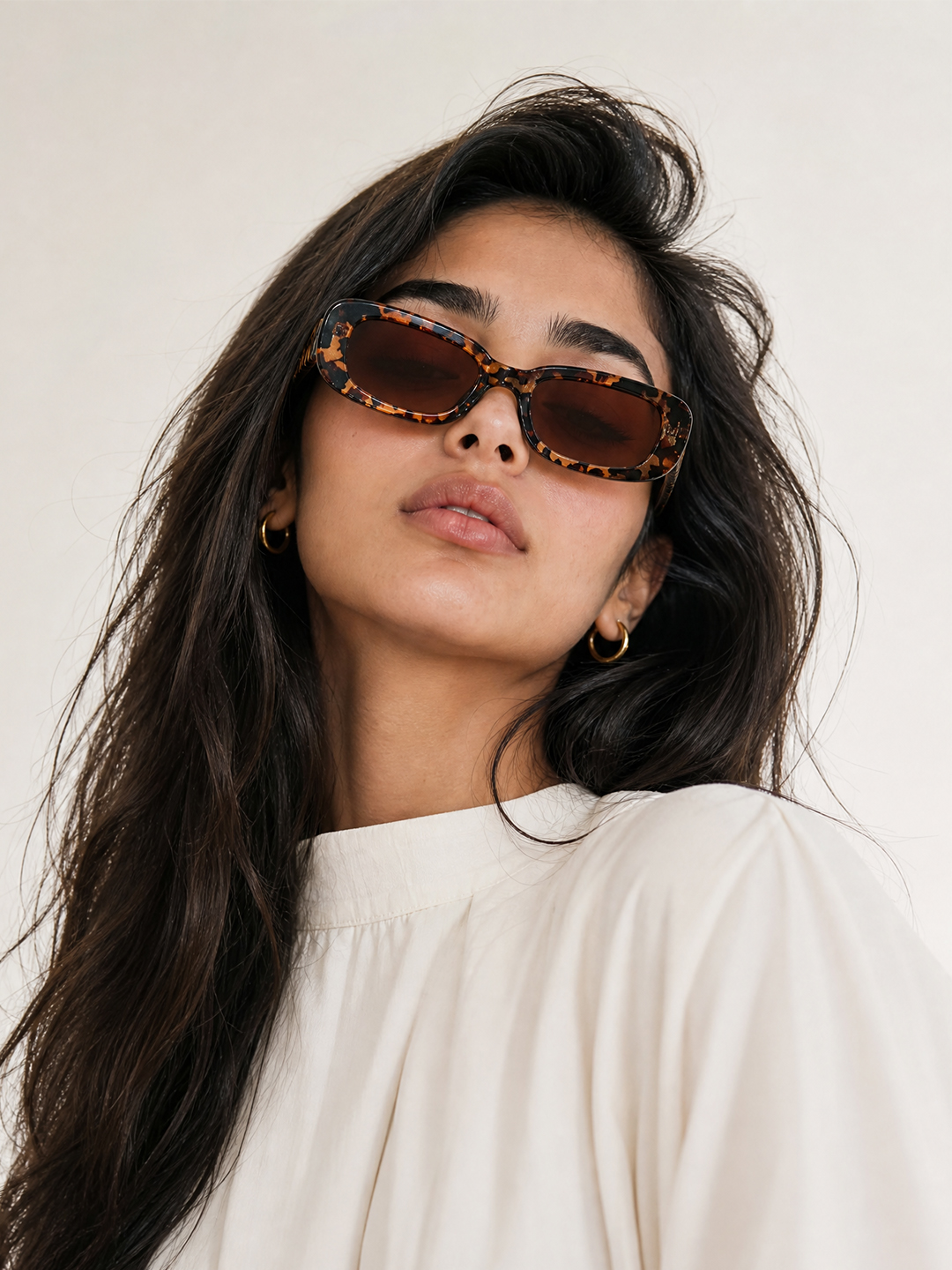 Multi-Color Rectangle Sunglasses