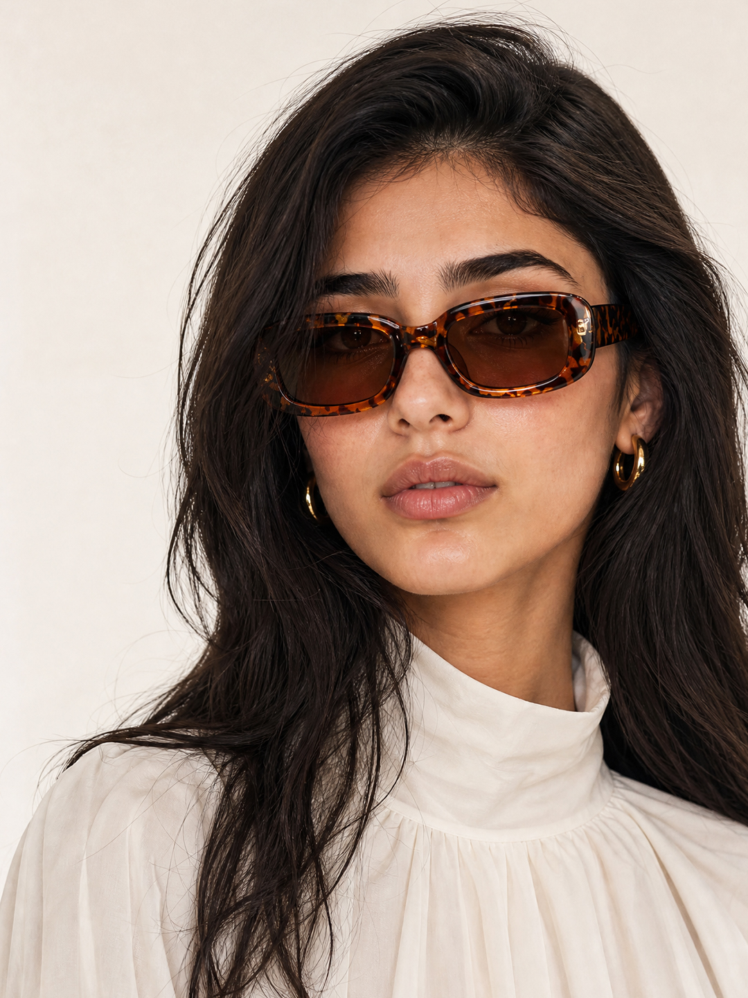 Multi-Color Rectangle Sunglasses
