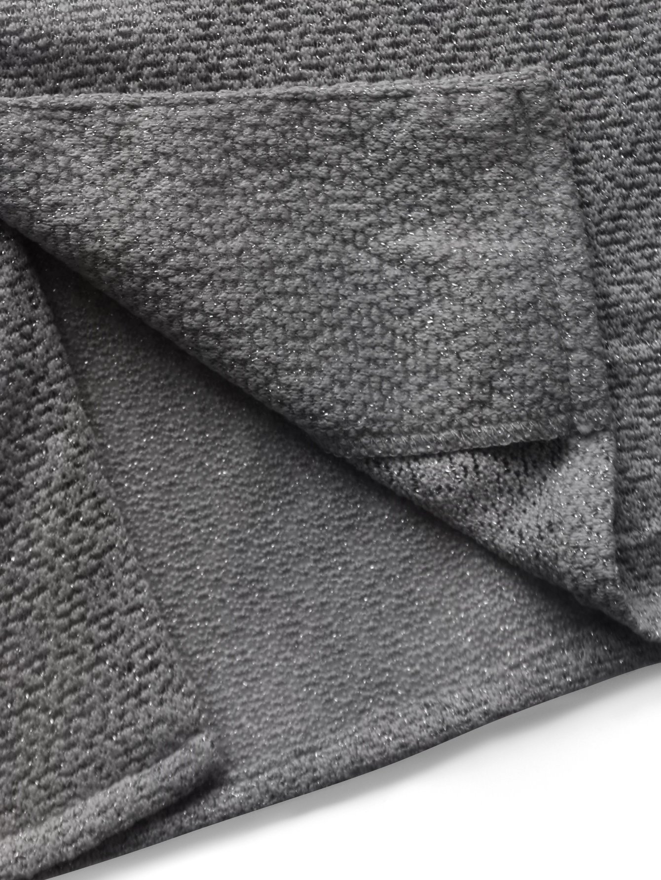 Men Textured Knit Short Sleeve Shirt