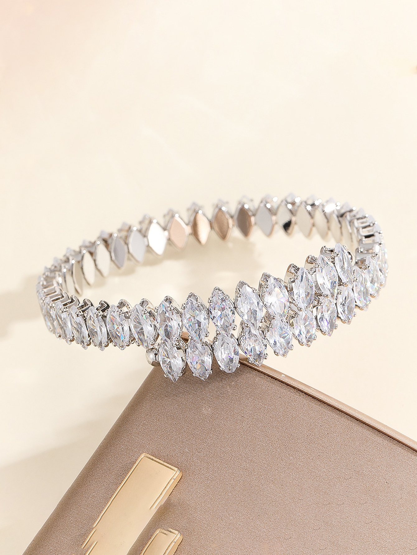 Embellished Rhinestone Bangle