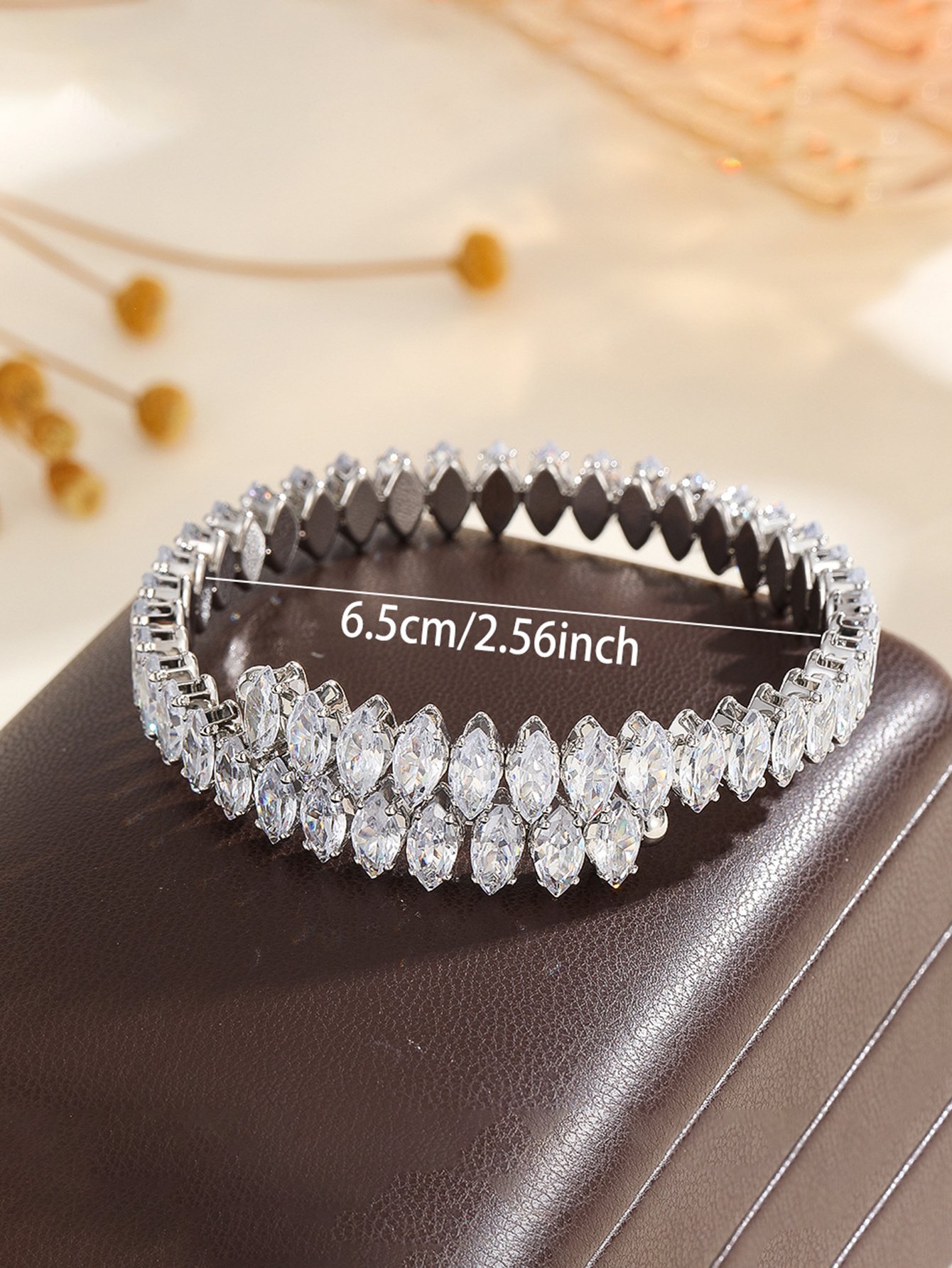 Embellished Rhinestone Bangle