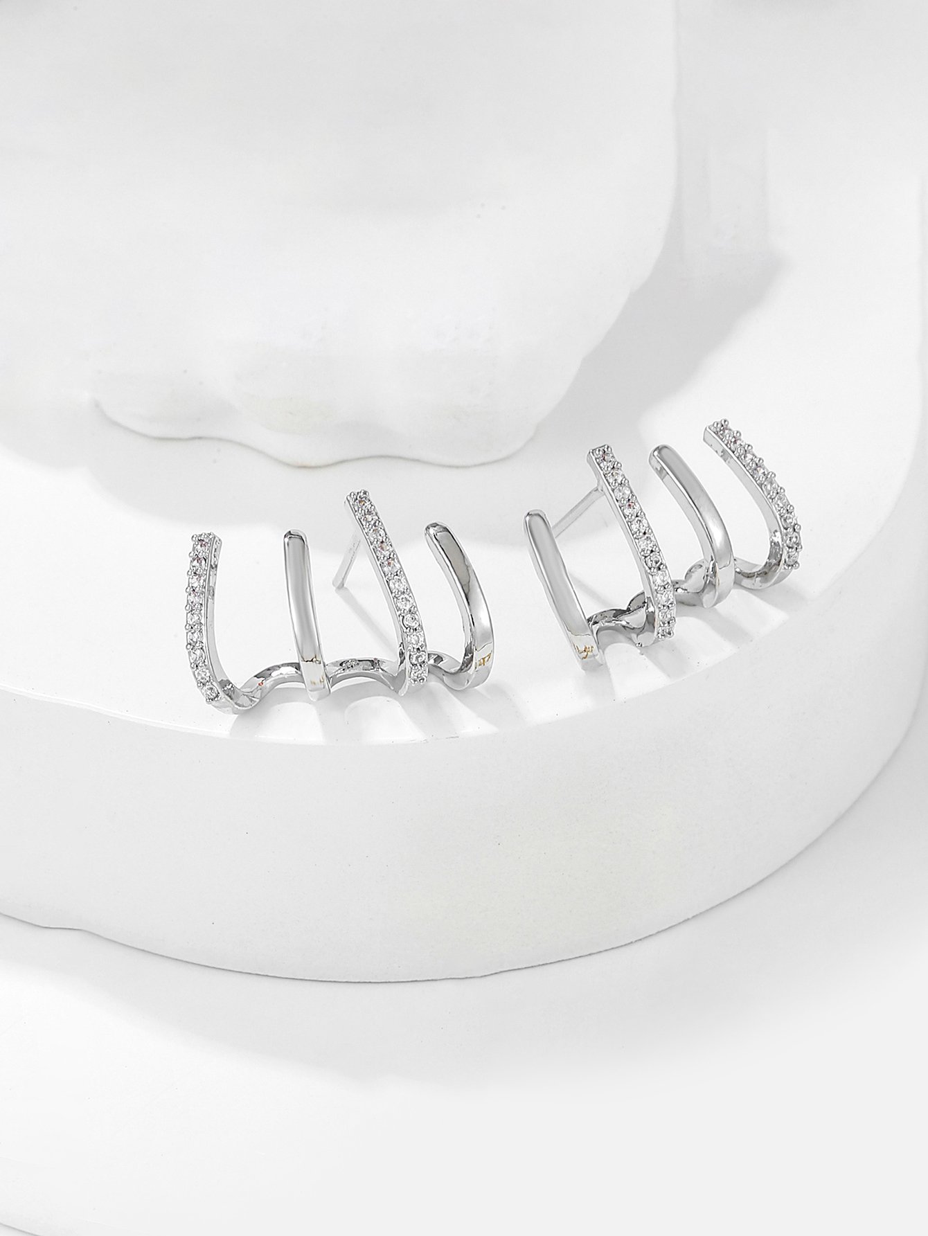 Embellished Cuff Earrings