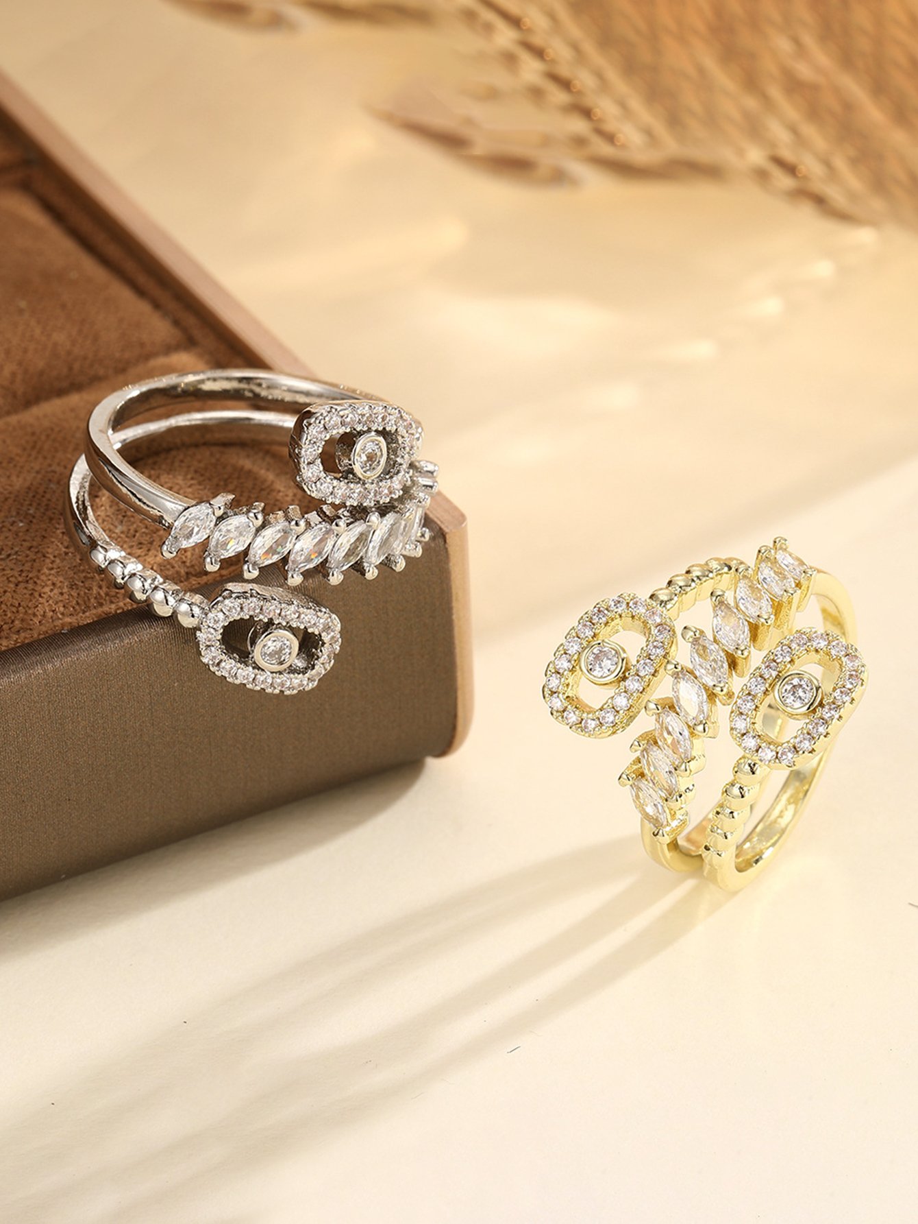 Silver Embellished Ring