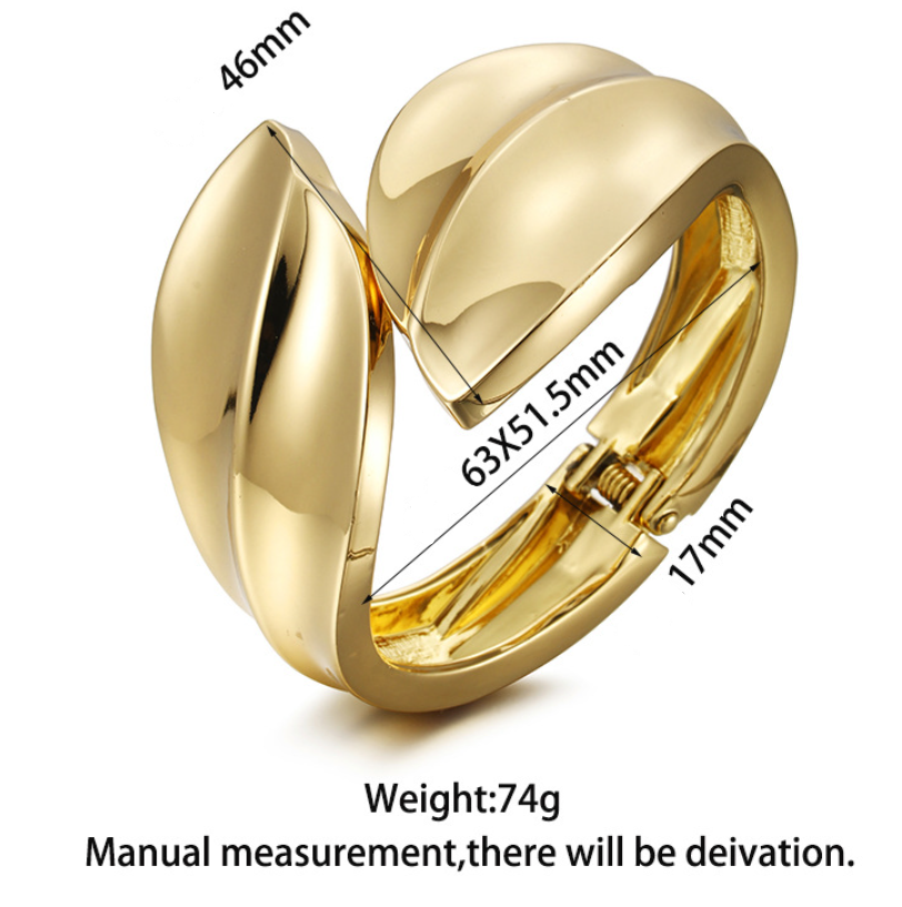 Gold Bangle Bracelet