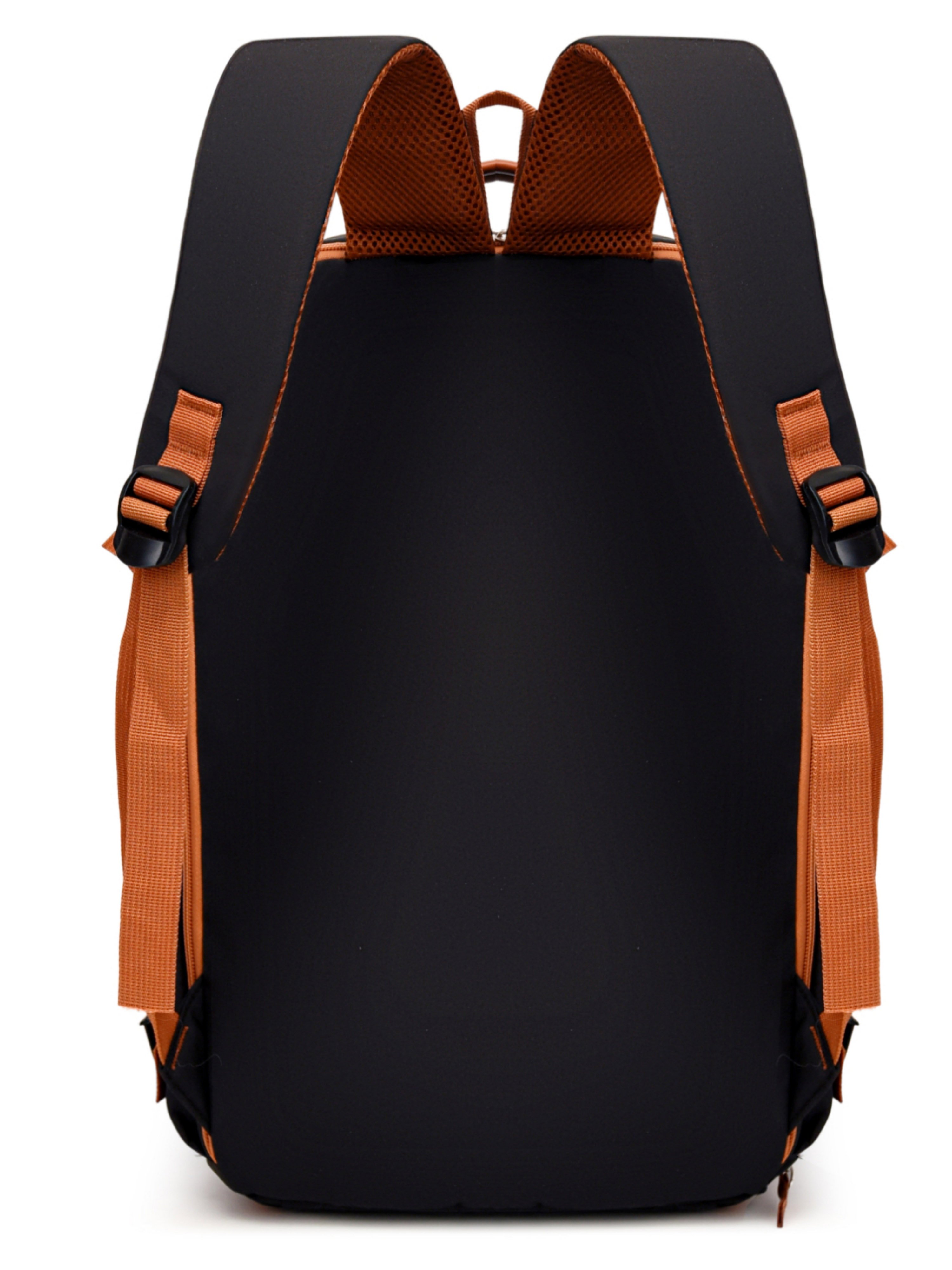 Black Plain Backpack