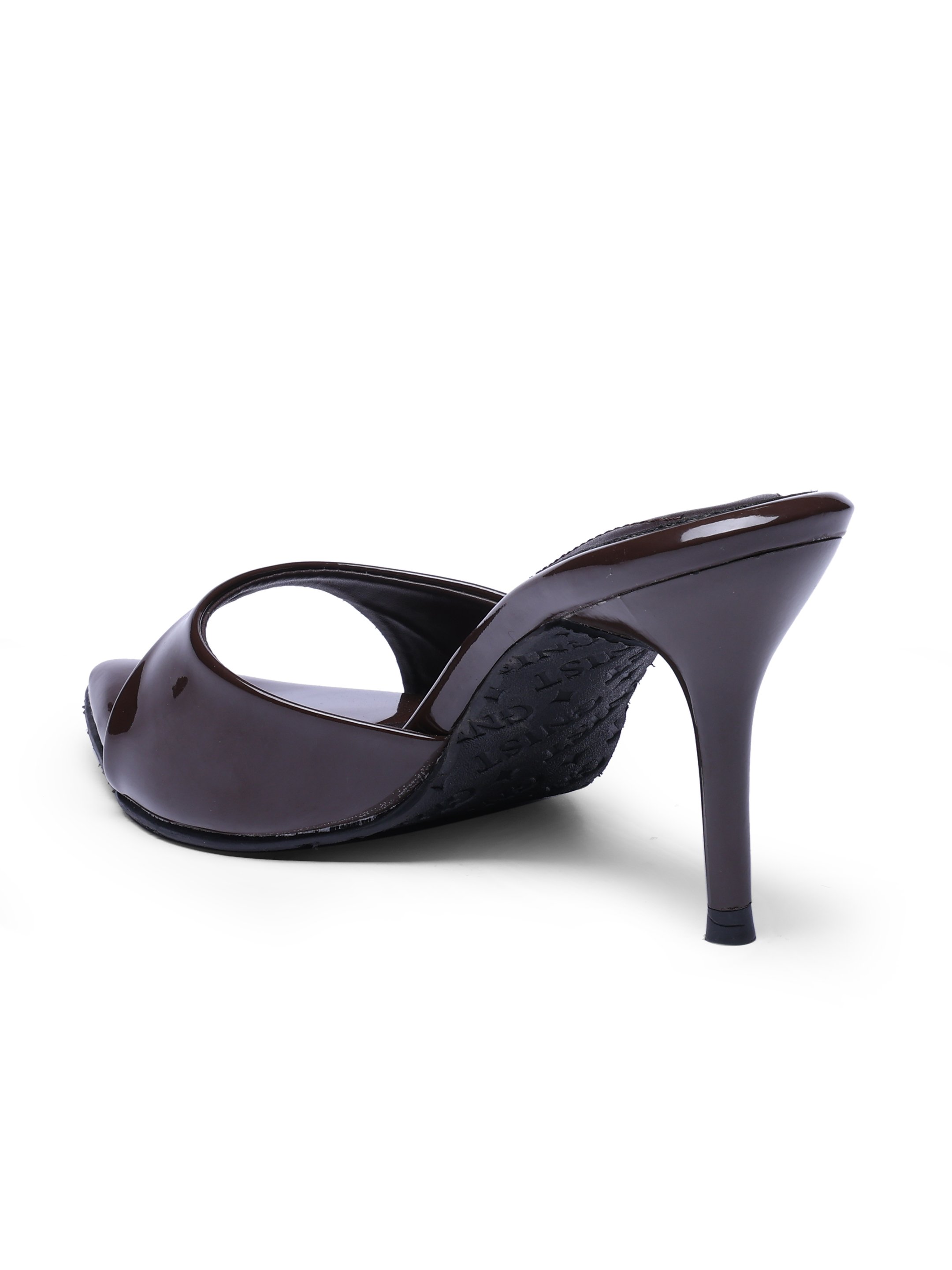 Brown High Heel Sandals 