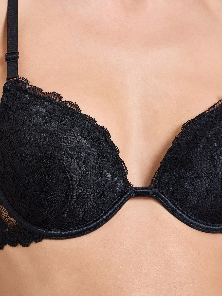 Pack of 2 - Padded Lace Bra