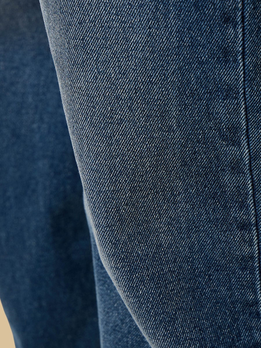 Relaxed Fit Rigid Jeans