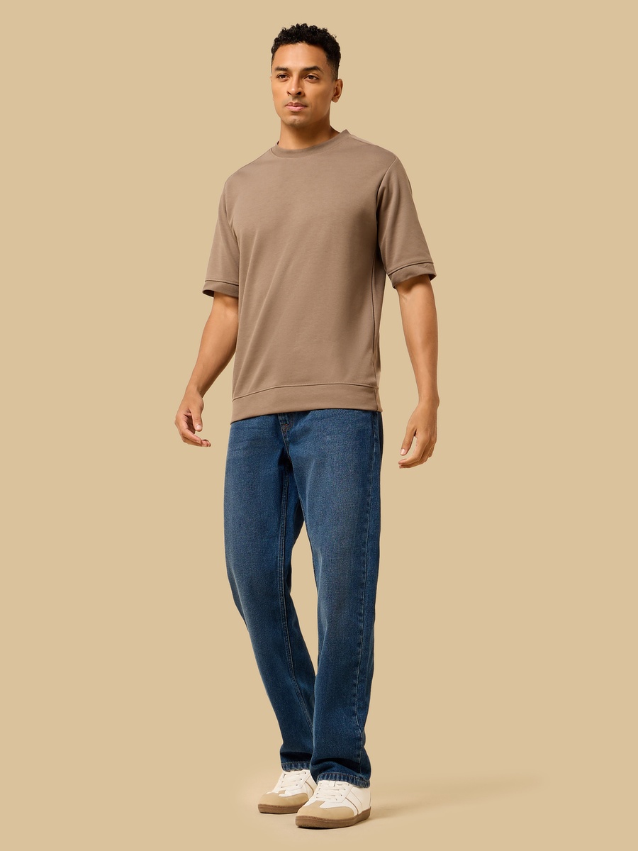 Relaxed Fit Rigid Jeans