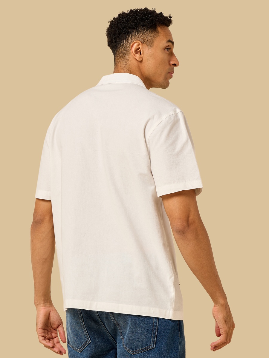Relaxed Fit Embroidered Shirt