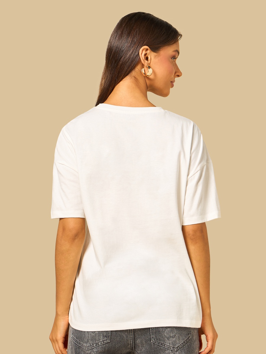 Sequin Embellished T-Shirt