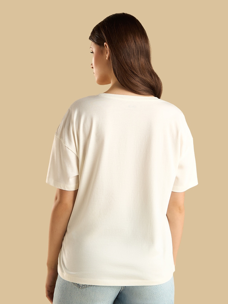 Floral Embroidered T-Shirt