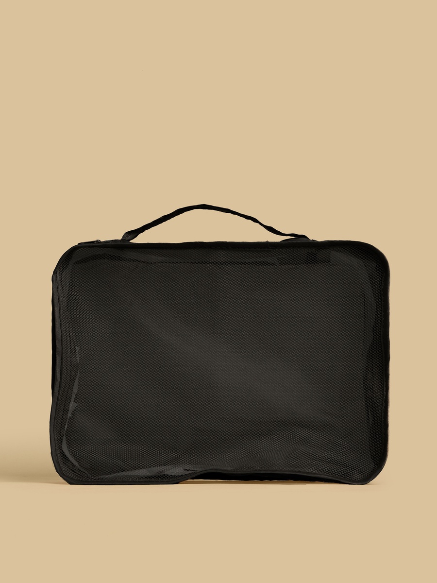 Plain 4-Piece Travel Organiser Set