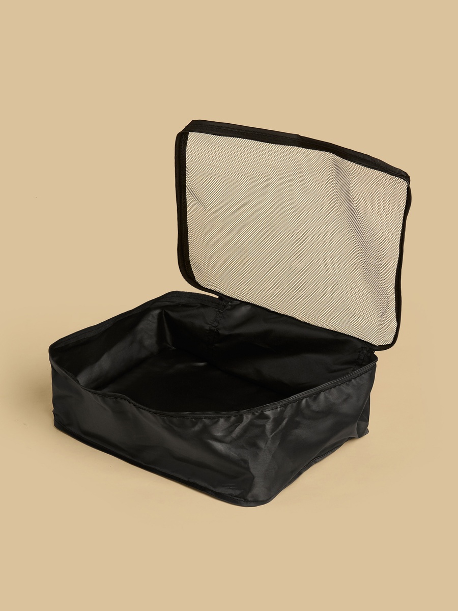 Plain 4-Piece Travel Organiser Set