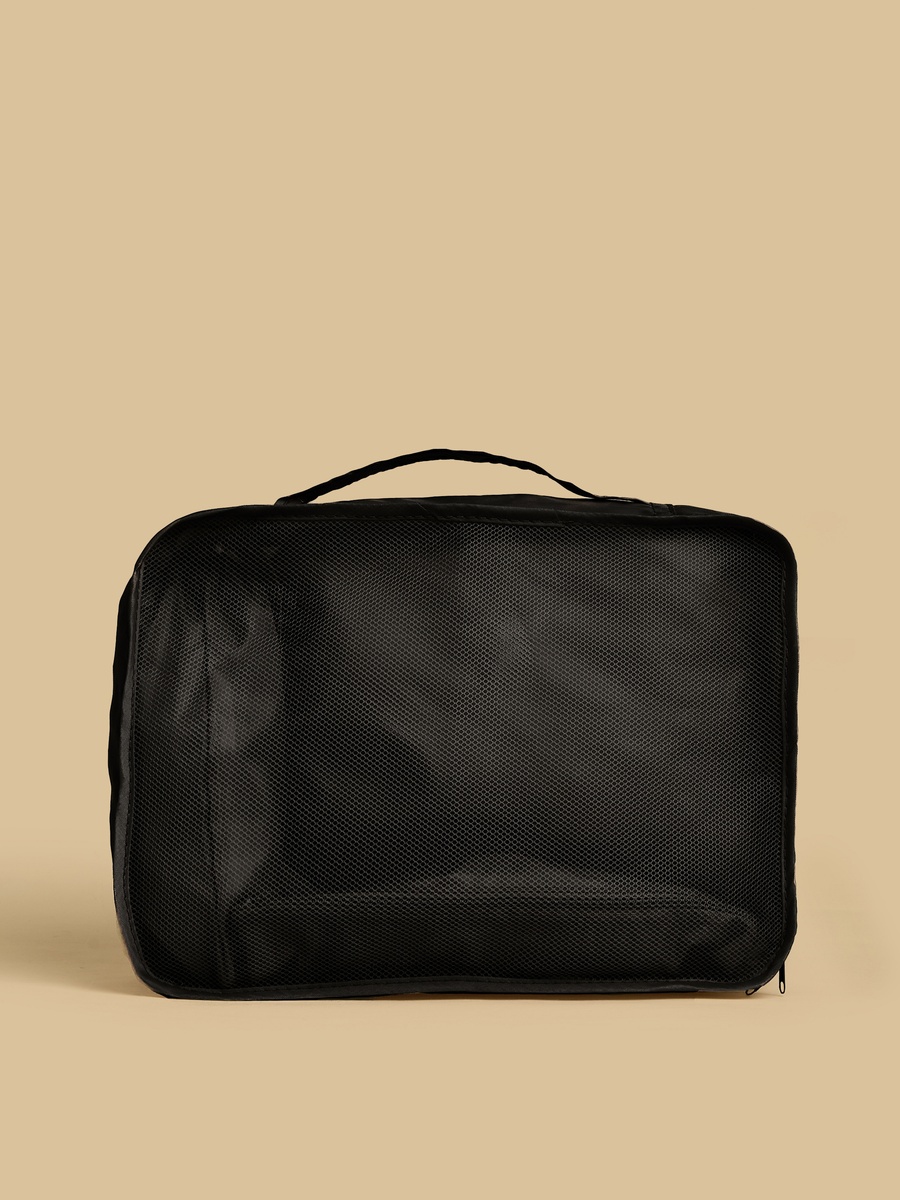 Plain 4-Piece Travel Organiser Set
