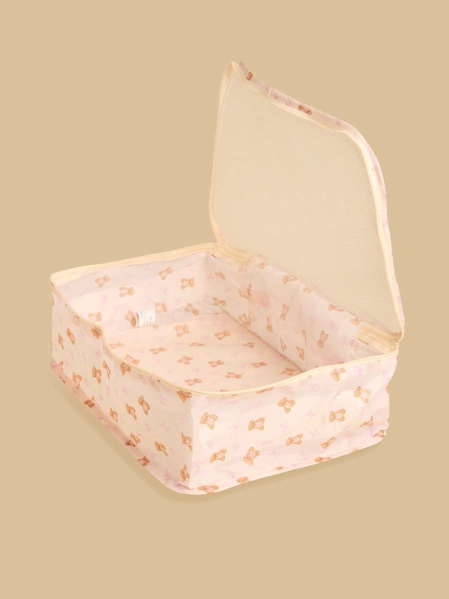 Plain 4-Piece Travel Organiser Set