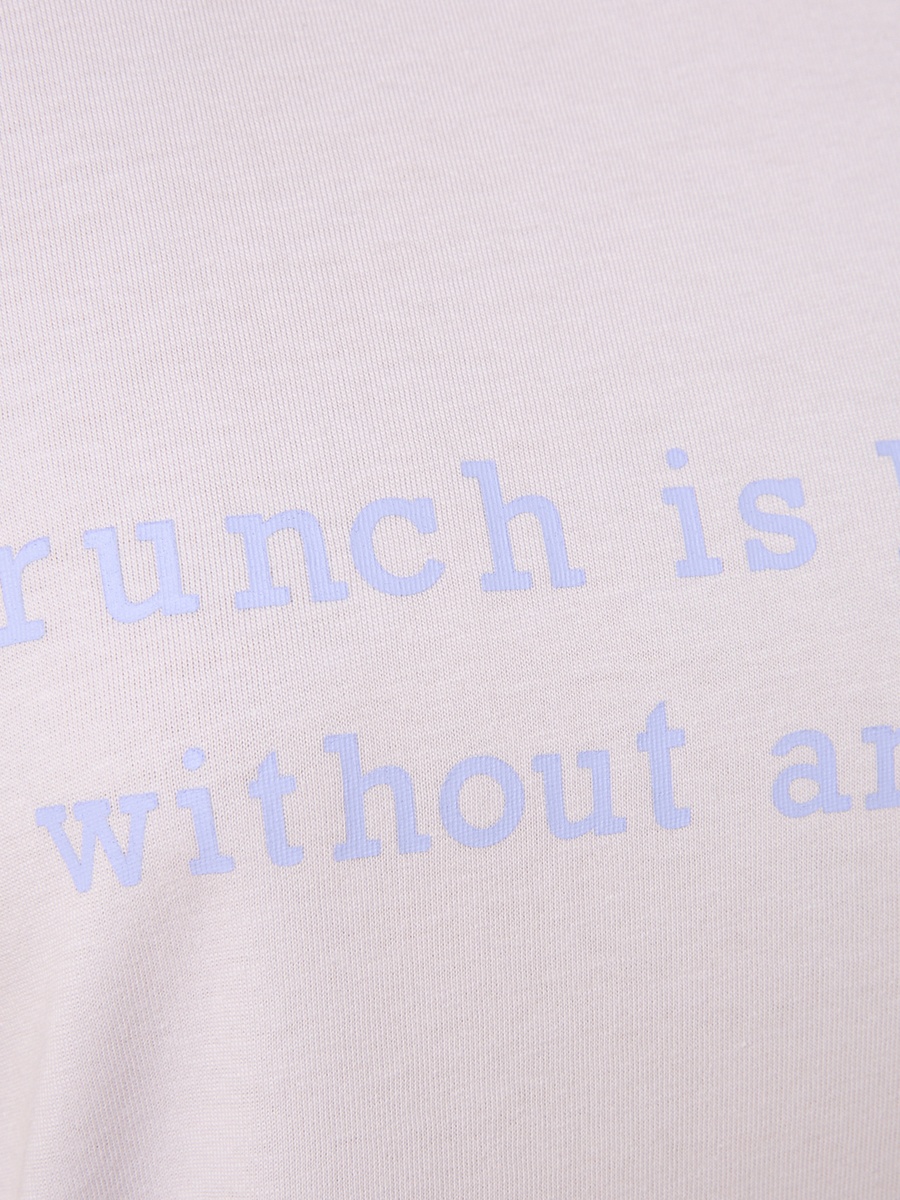 Slogan Print Sleepshirt