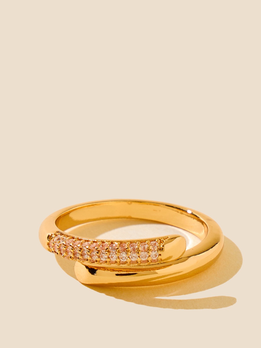 Stone Embellished Bracelet and Ring Set