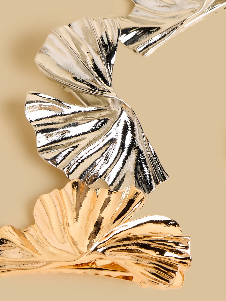 Pack of 4 - Textured Hair Clip