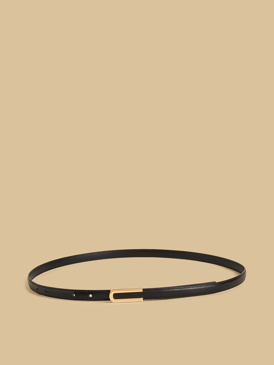 Pack of 2 - Plain Belt with Buckle Closure