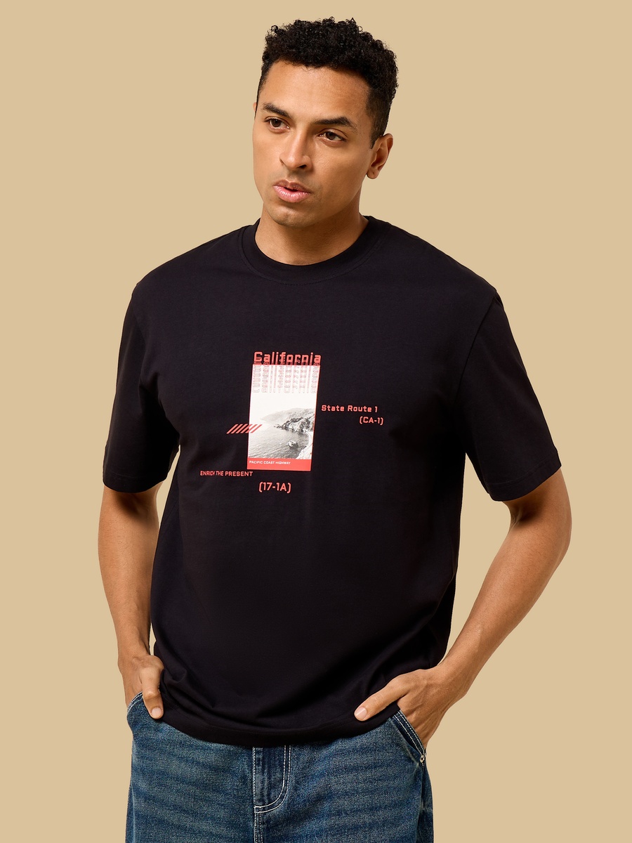 California Print T-Shirt