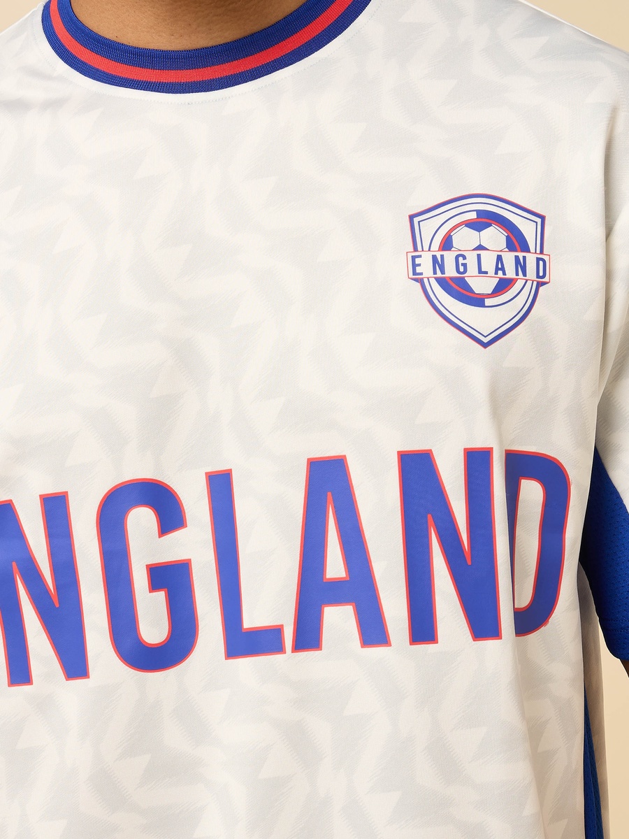 England Print Relaxed Fit T-Shirt