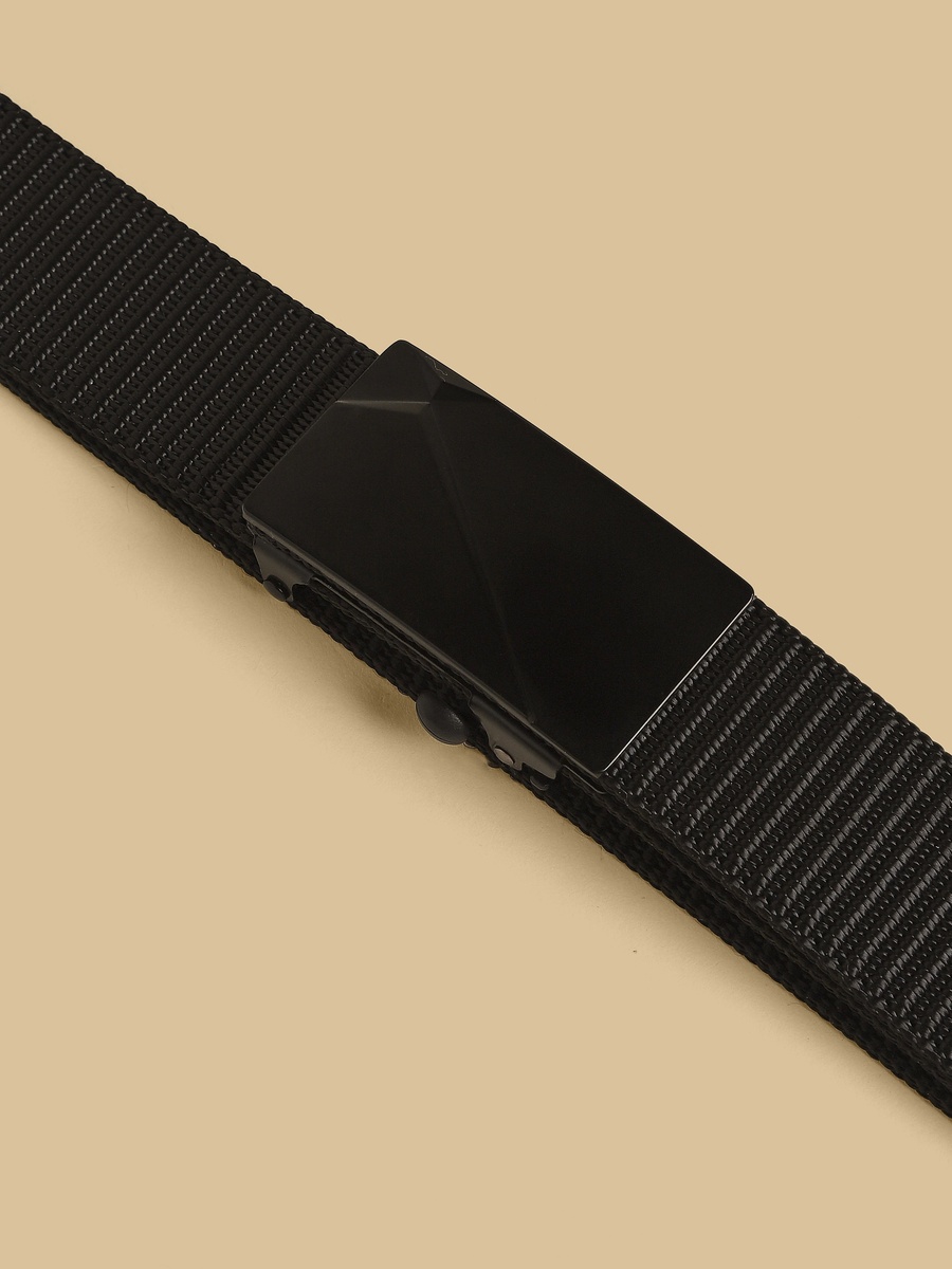 Textured Belt with Pin Buckle Closure