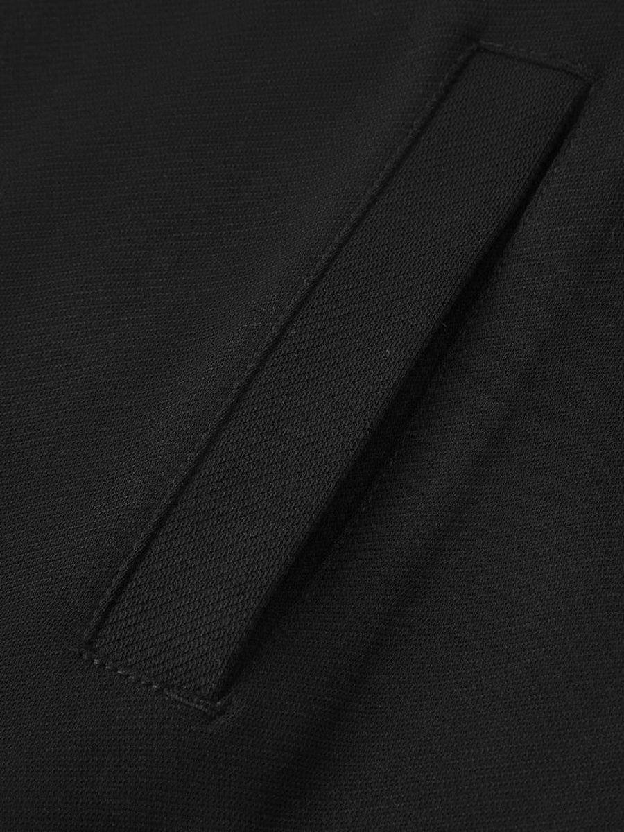 Half Zip Sweatshirt with Embroidered Detail