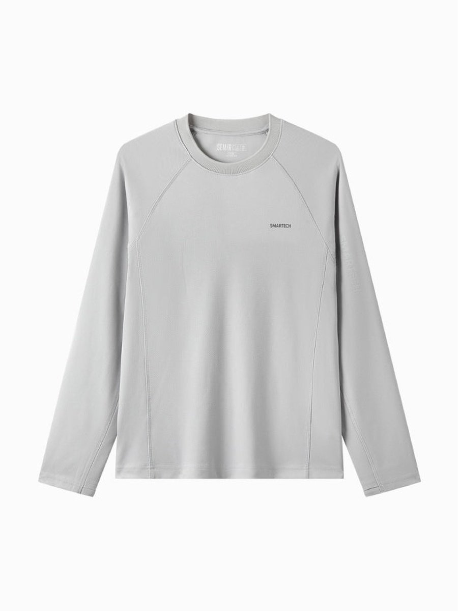 Plain Long Sleeves Performance T-Shirt