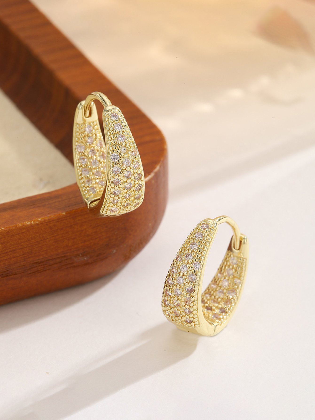 Embellished Hoop Earrings