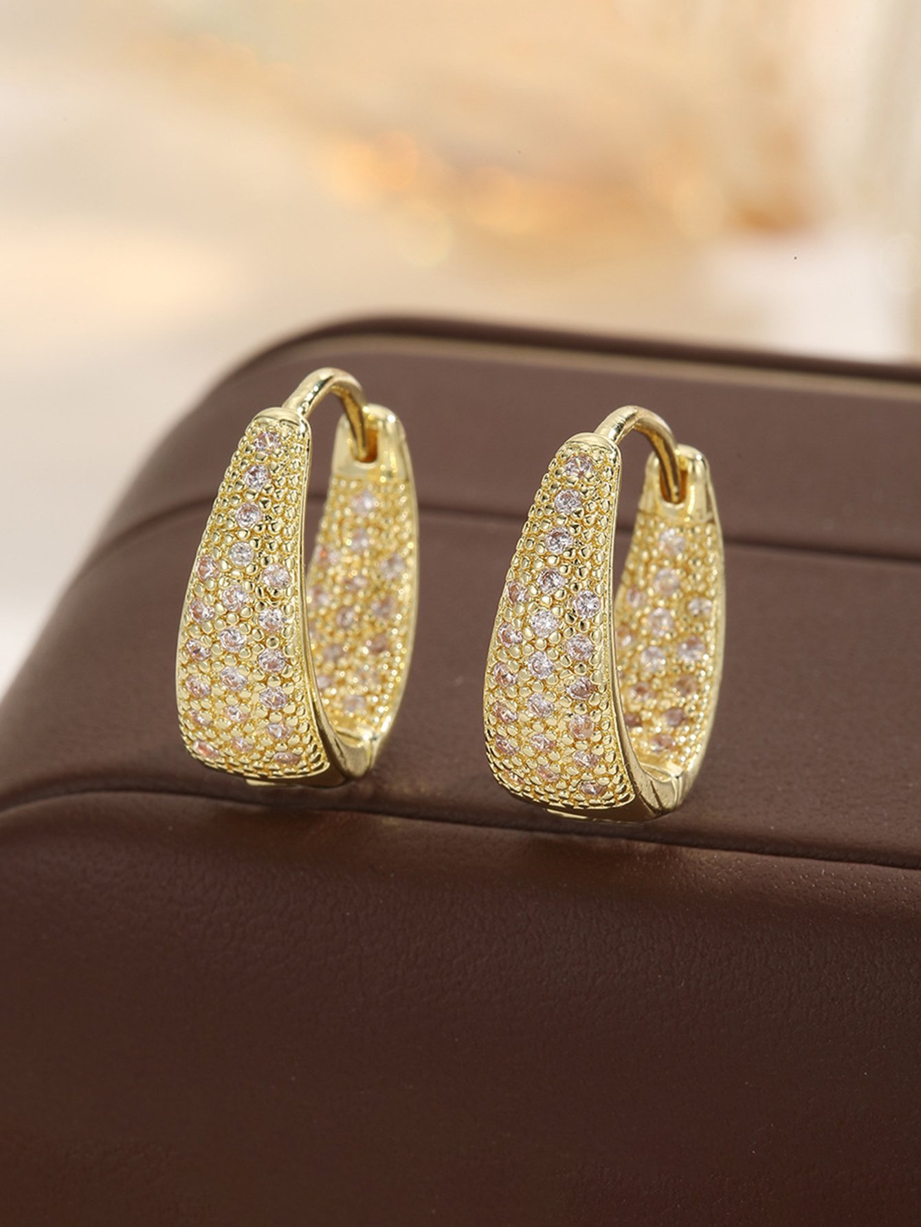 Embellished Hoop Earrings