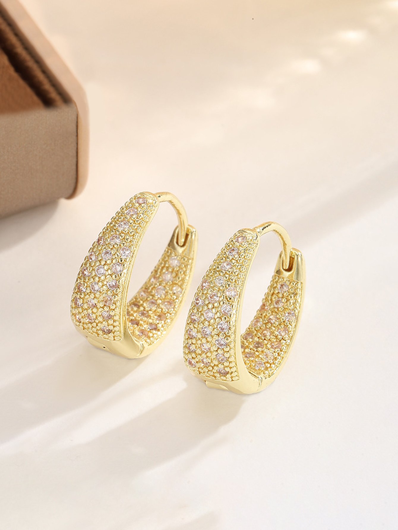 Embellished Hoop Earrings