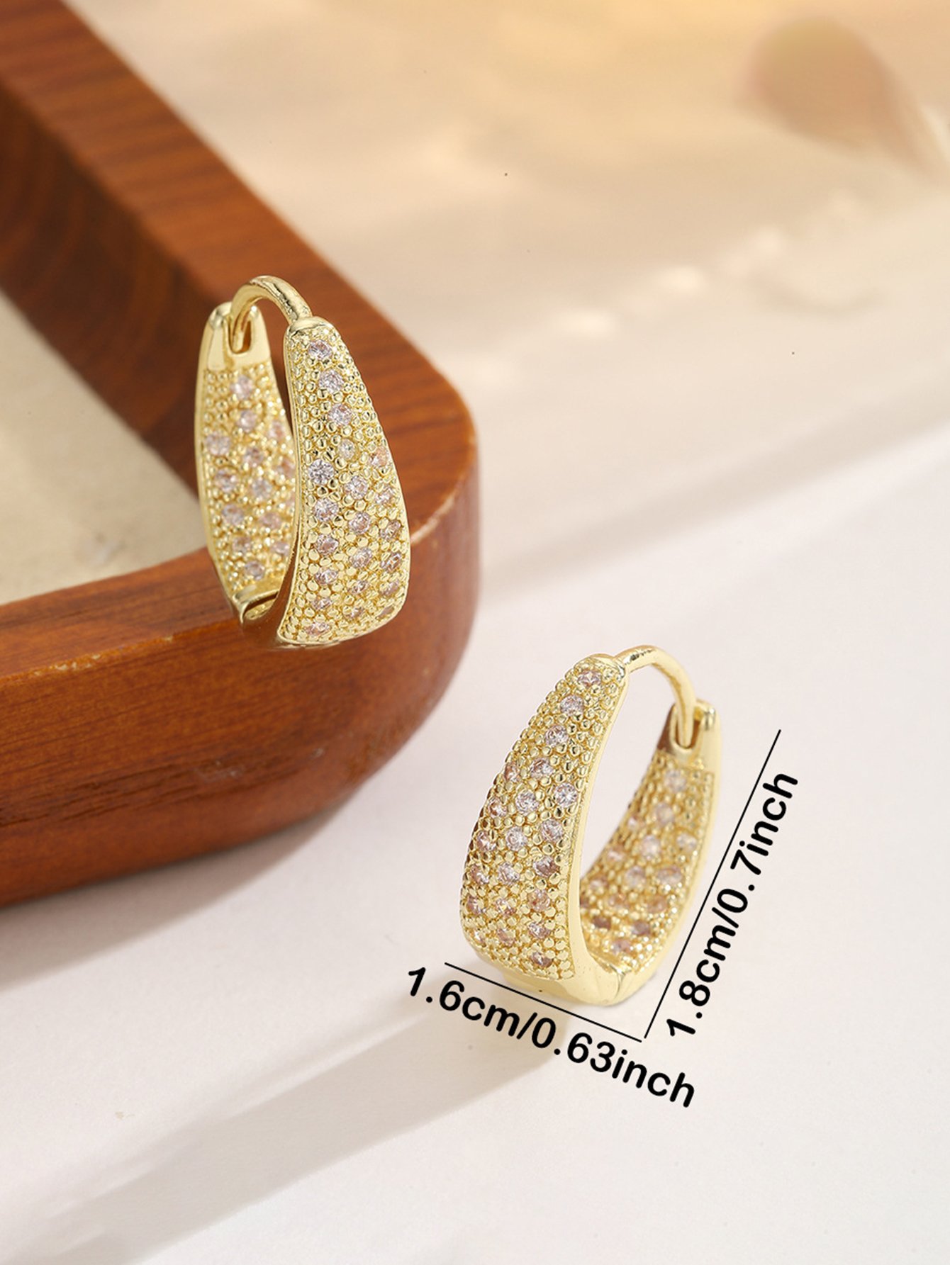 Embellished Hoop Earrings