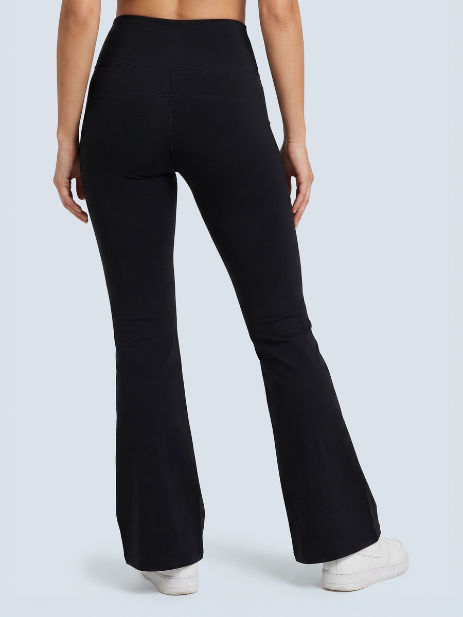 Black Bootcut Active Pants