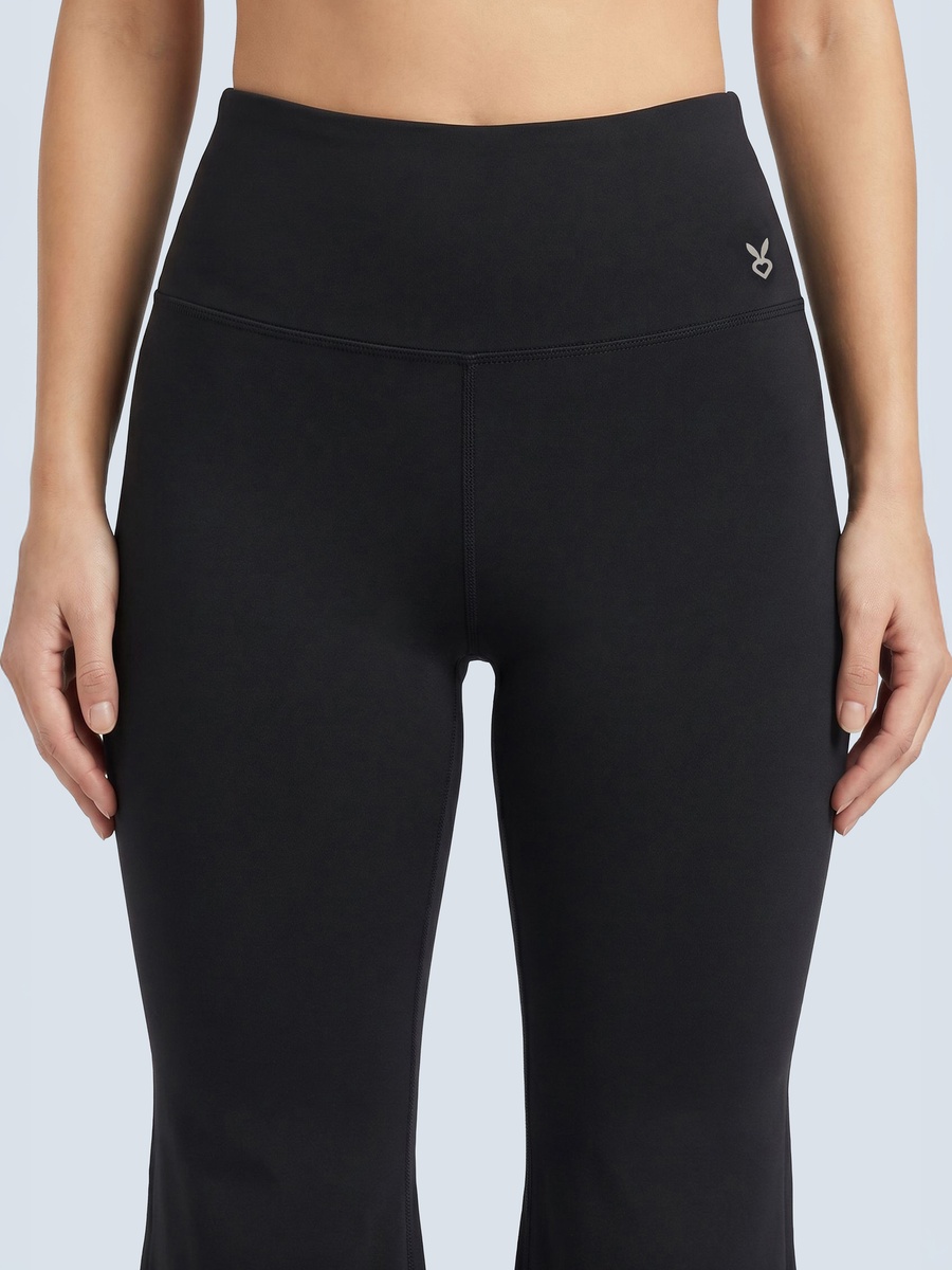 Black Bootcut Active Pants