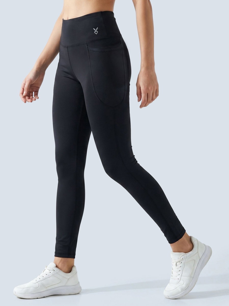 Black Sculpting Compression Stretchable Sports Legging