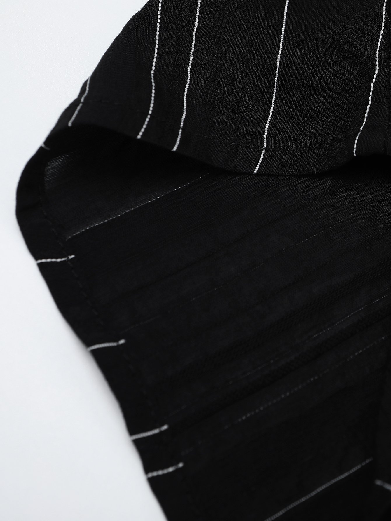 Men Striped Short Sleeve Shirt