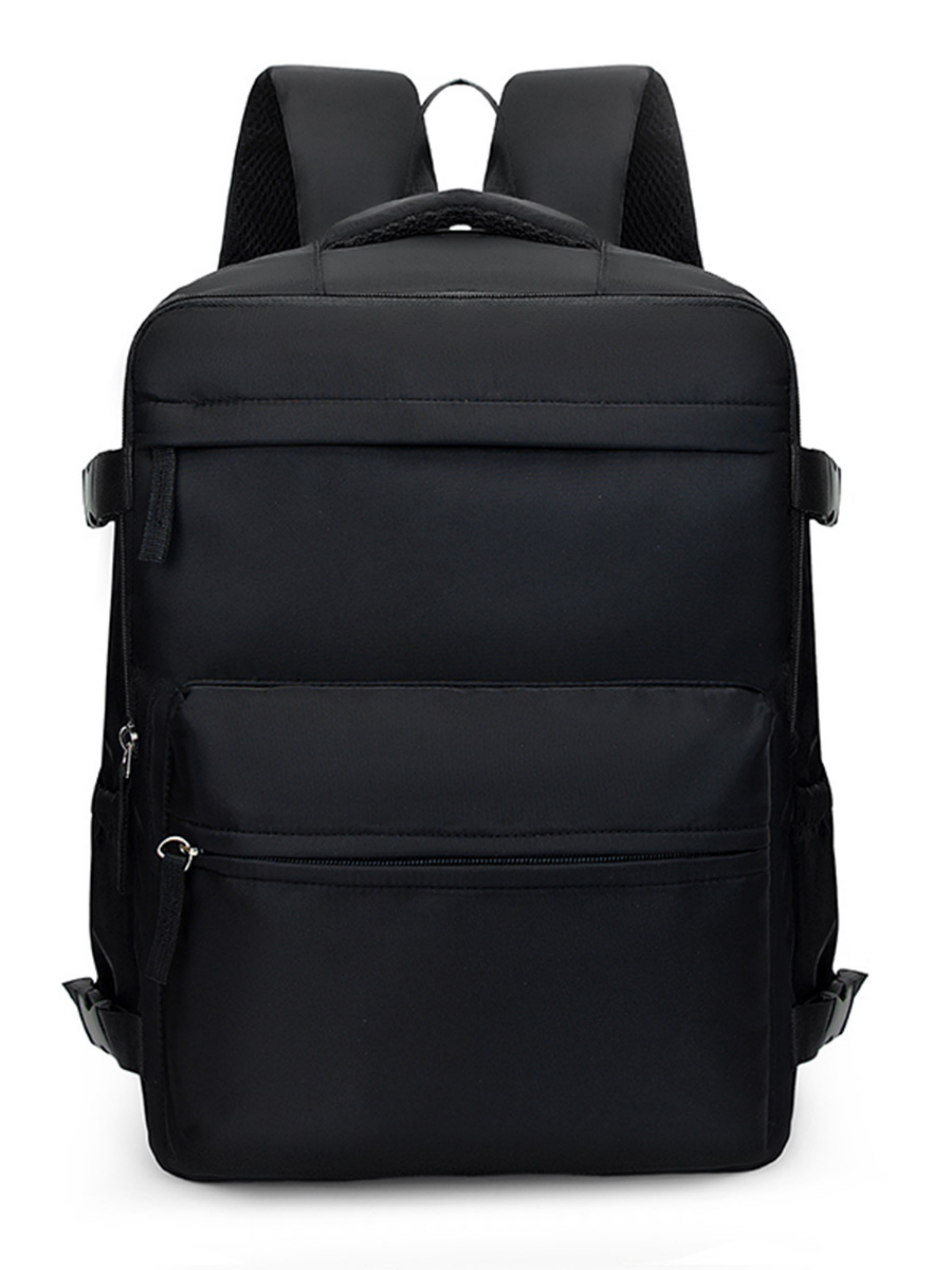 Black Backpack with Shoe Compartment