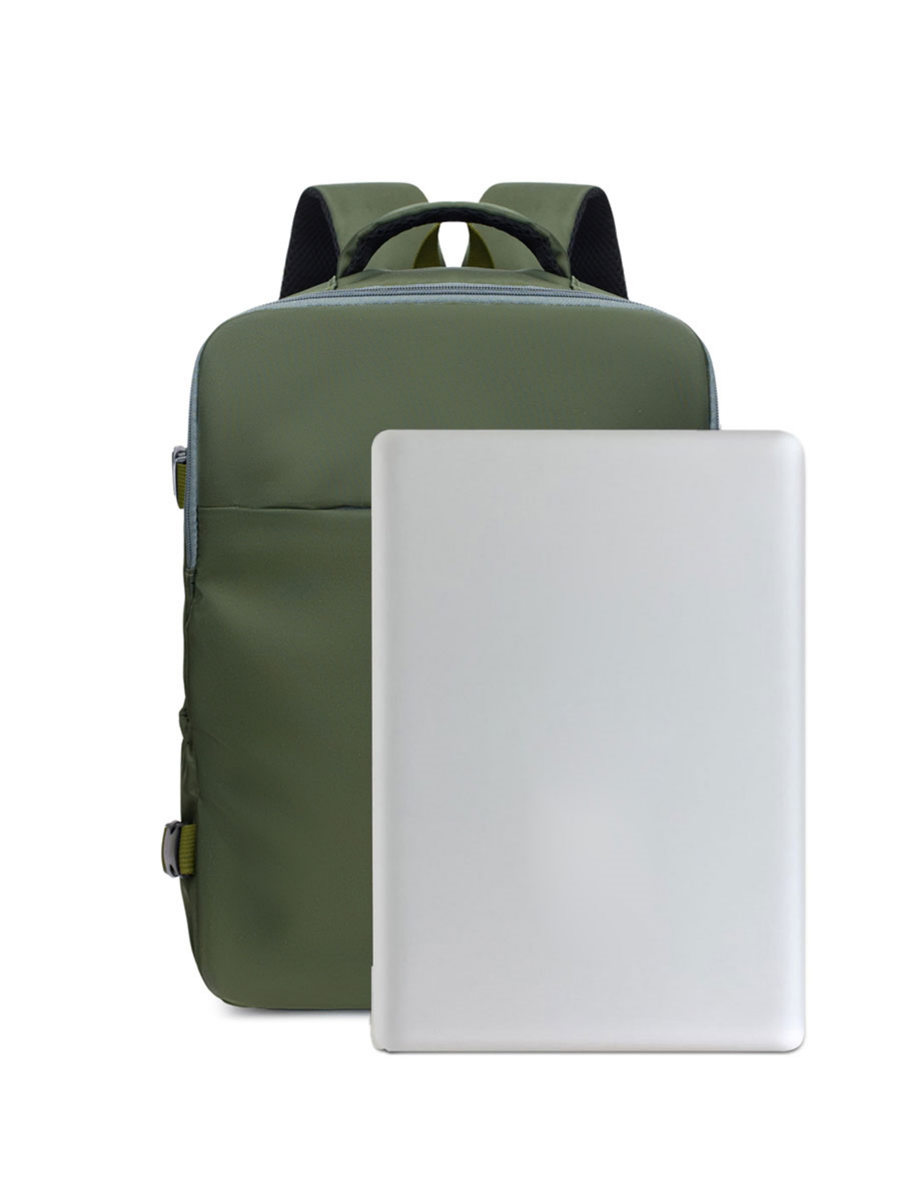 Dark Green Travel Backpack
